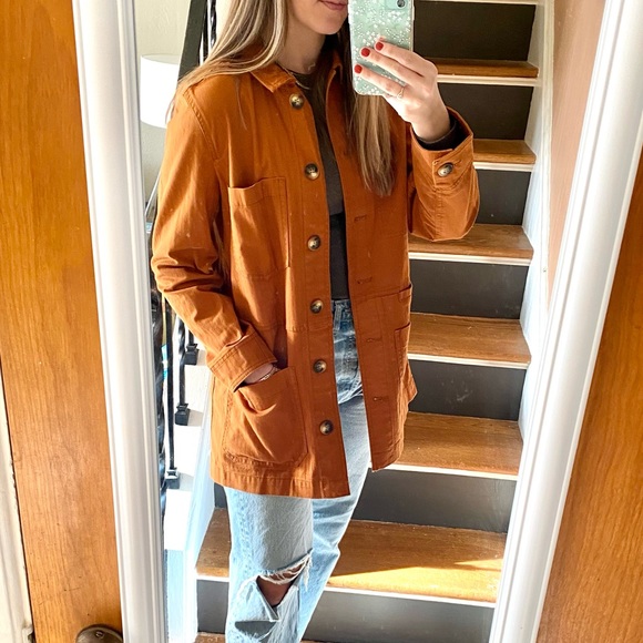 Madewell Becker Oversized Chore Coat 